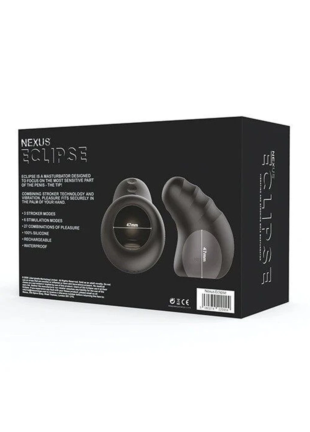 Мастурбатор Eclipse с вибрацией и стимуляцией головки Nexus (252297258)