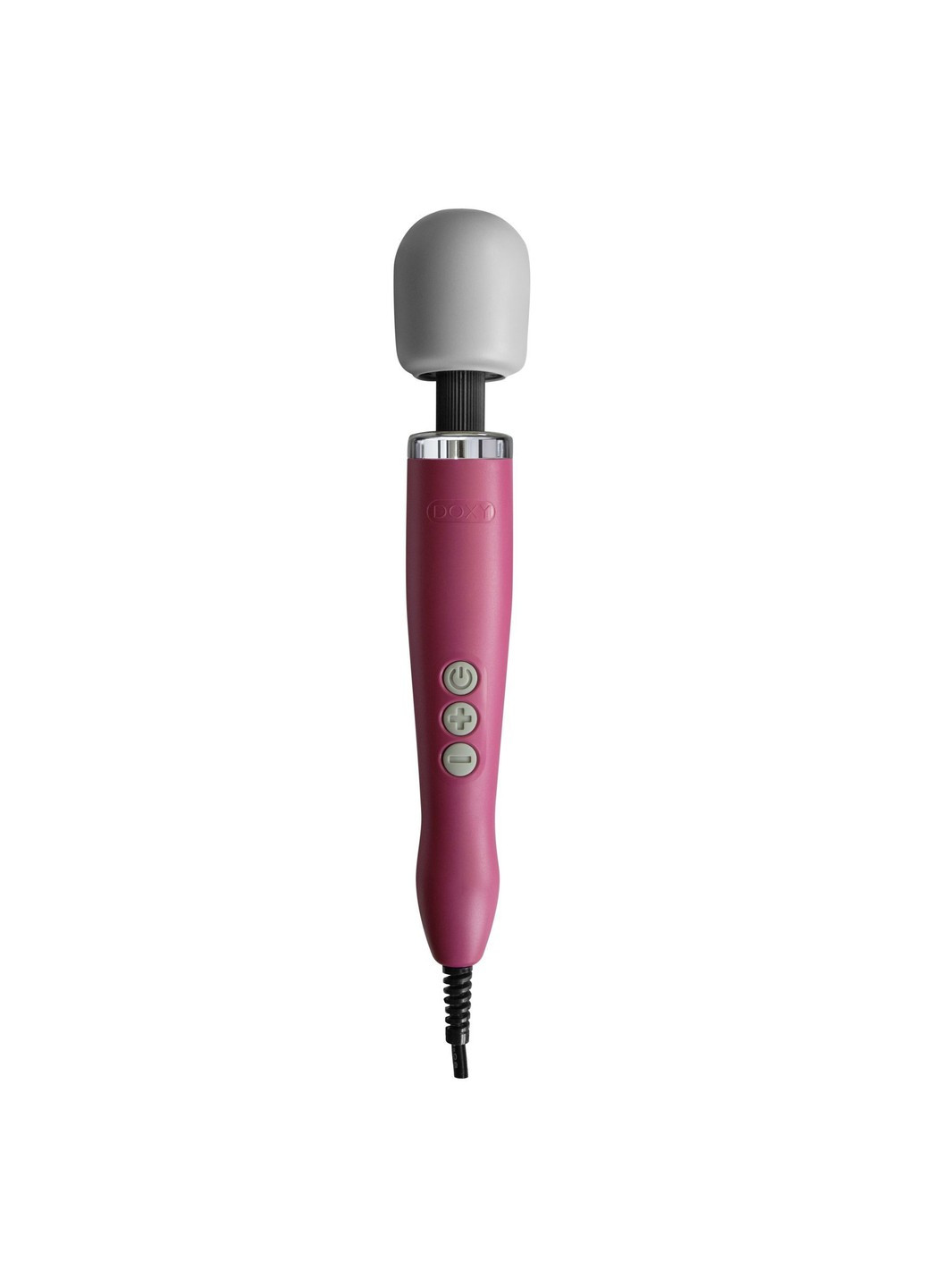 Вибромассажер Original Pink, очень мощный, питание 220В, пульсирующие вибрации Doxy (254551229)