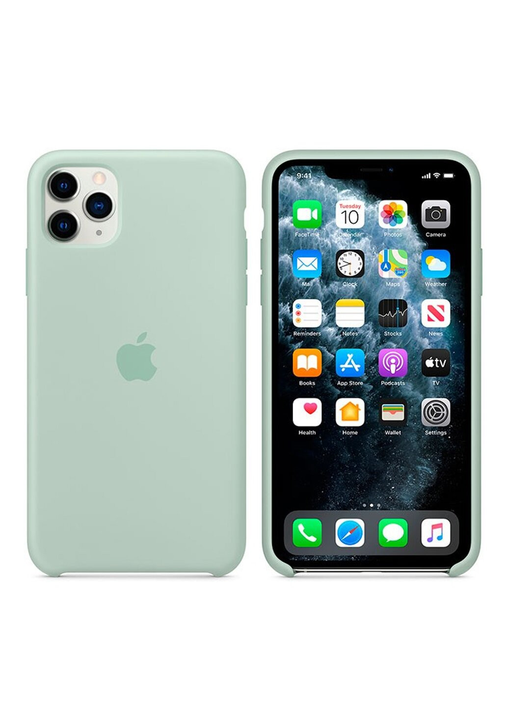 Чехол Silicone case for iPhone 11 Pro Beryl Apple (220821679)