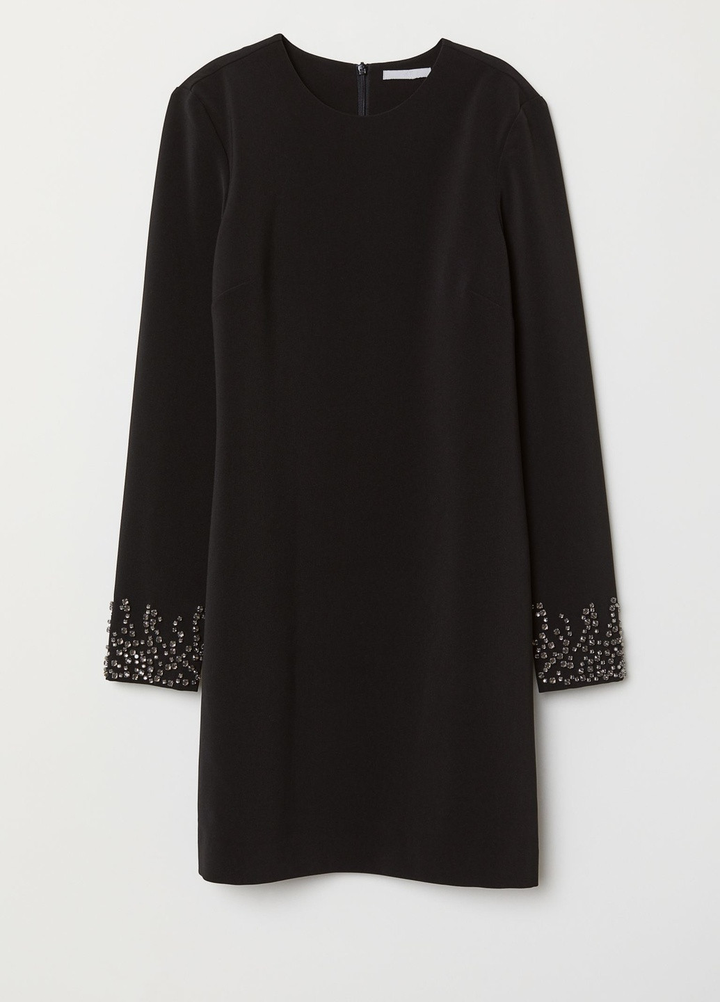 Черное кэжуал платье H&M однотонное