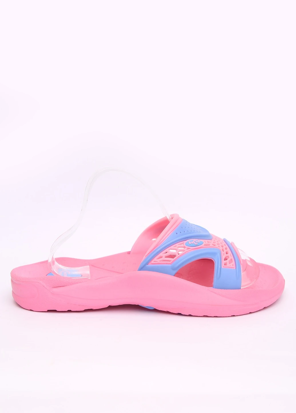 Розовые шлепки Let's Shop