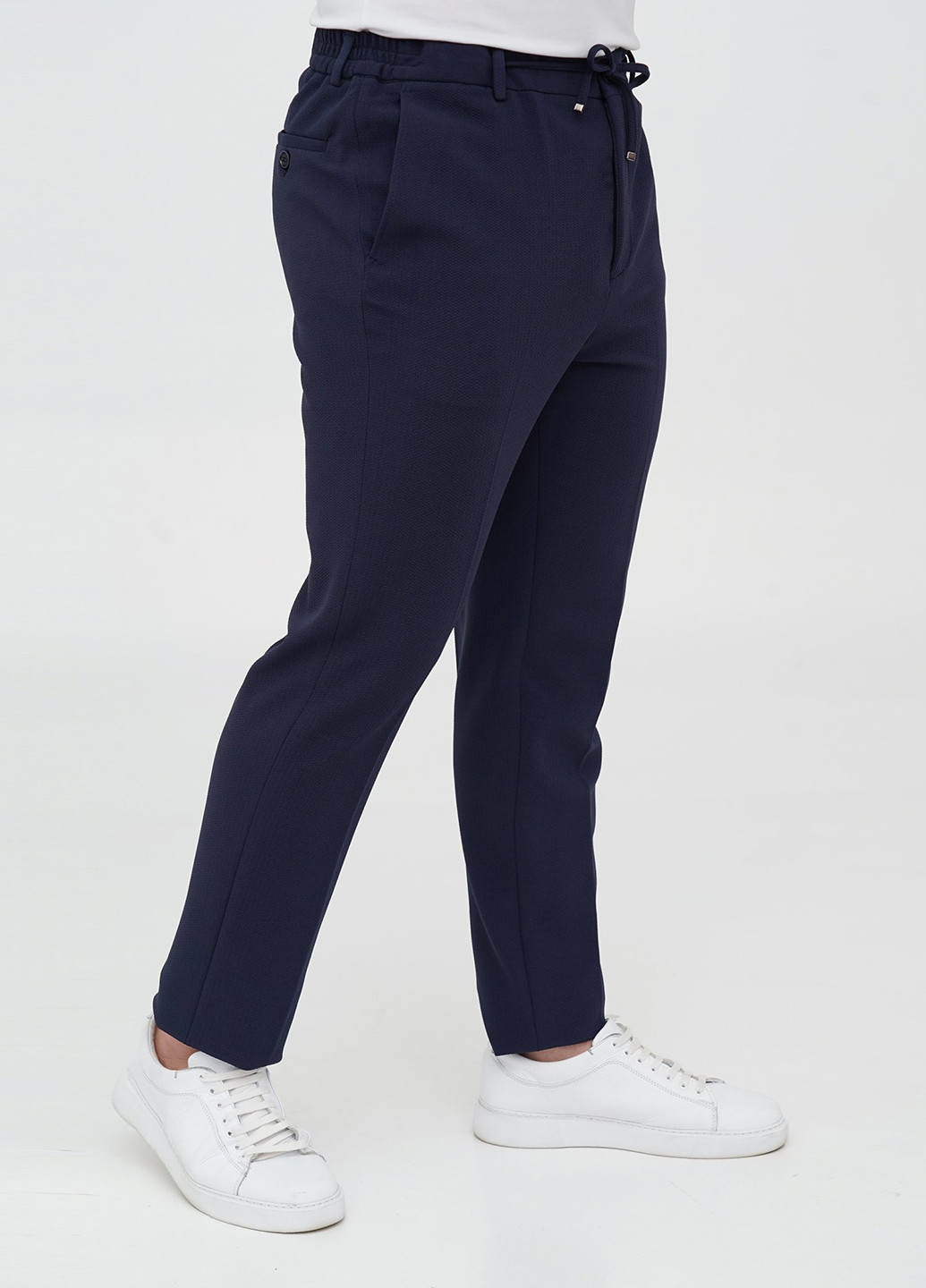 Синій демісезонний костюм (піджак, штани) брючний Trend Collection