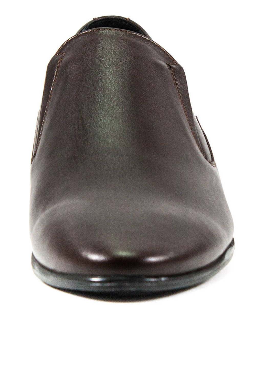 Темно-коричневые классические туфли Mida без шнурков