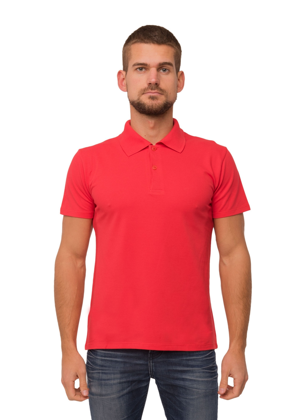 Красная футболка-футболка поло для мужчин Наталюкс