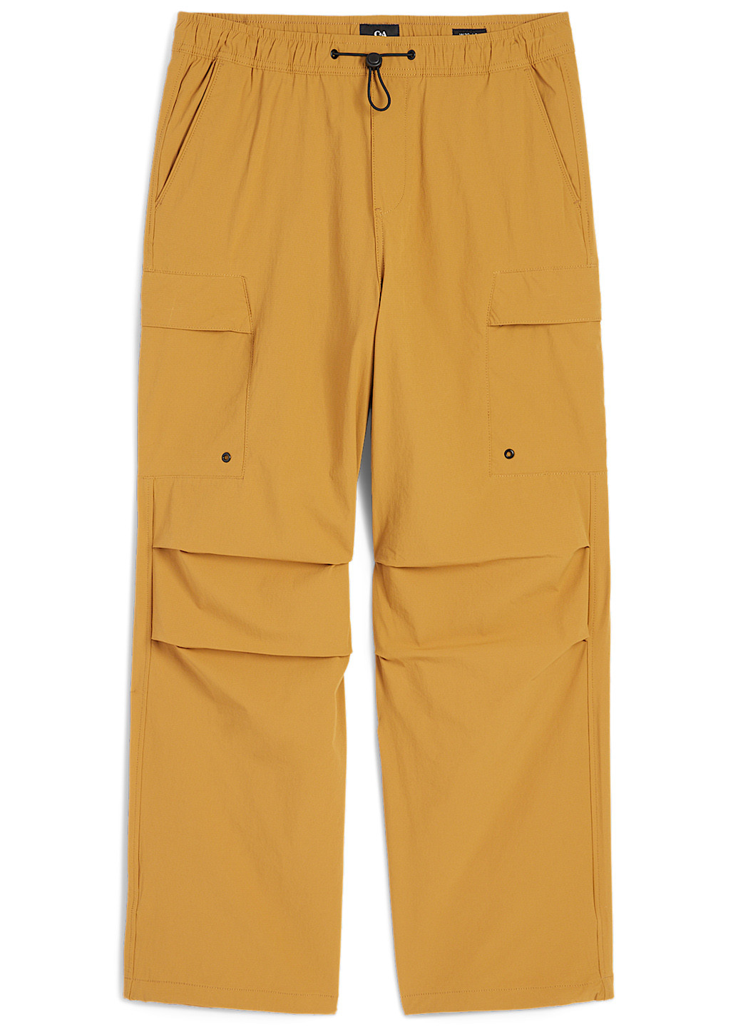 Горчичные кэжуал демисезонные прямые брюки C&A