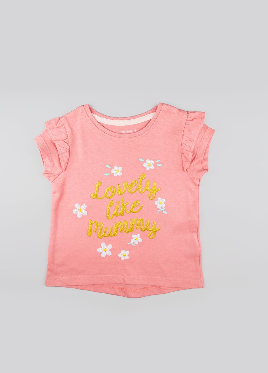 Розовая летняя футболка Primark