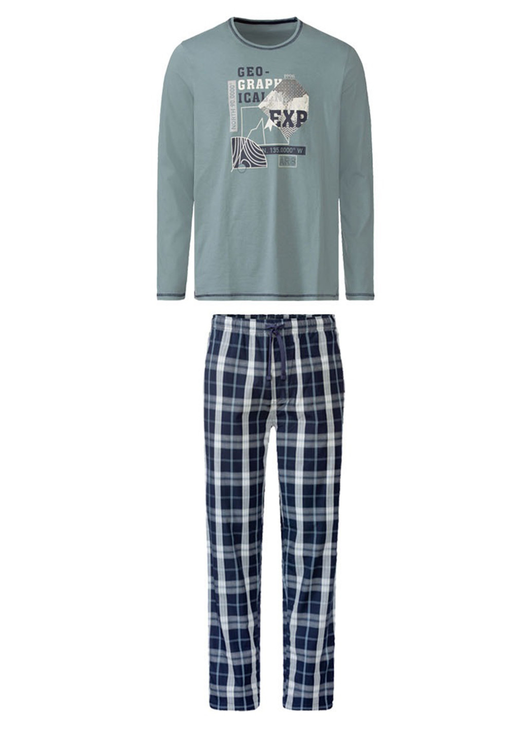 Піжама (лонгслів, штани) Livergy (361069985)