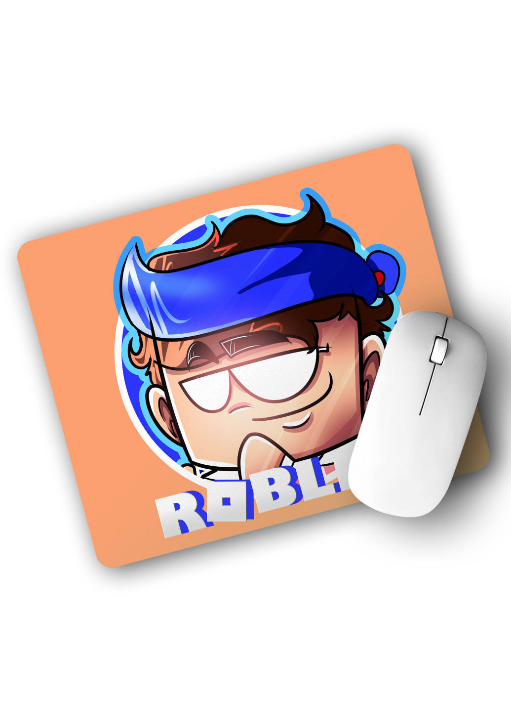 Килимок для мишки Роблокс (Roblox) (25108-1224) 22х18 см MobiPrint (222995254)