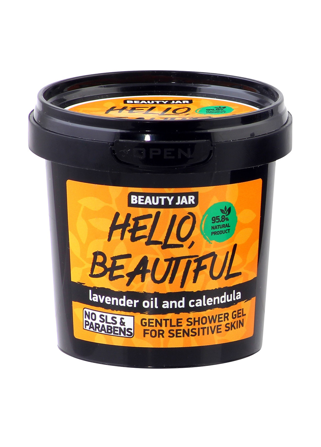 Гель для душа Hello, Beautiful, 150 г Beauty Jar (82728179)