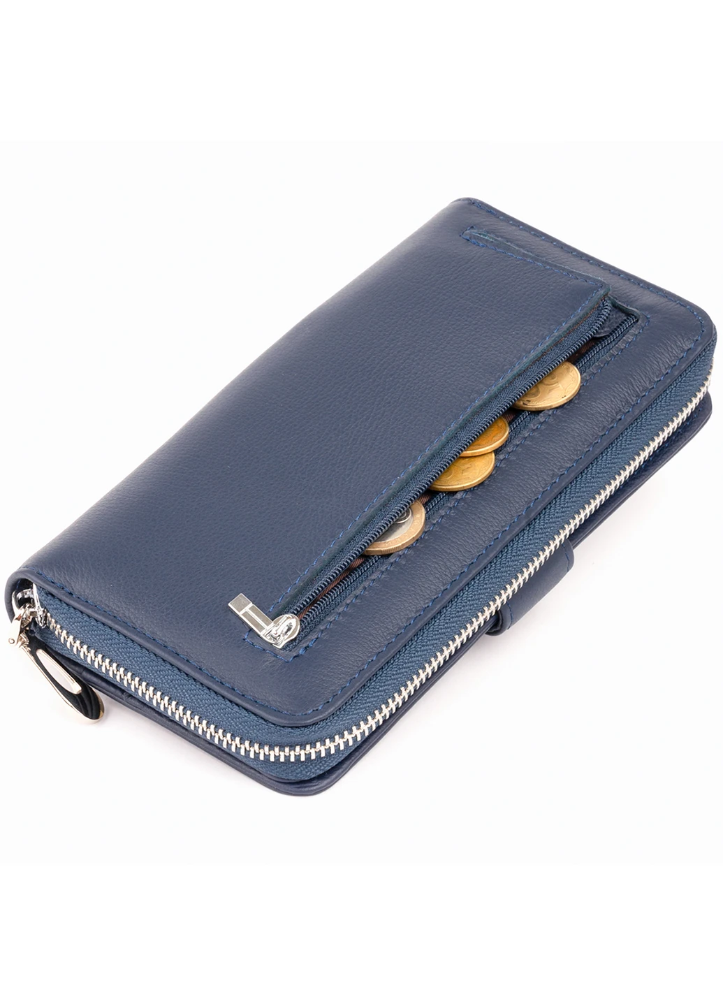 Жіночий шкіряний гаманець 19х9,5х2,5 см st leather (252131575)