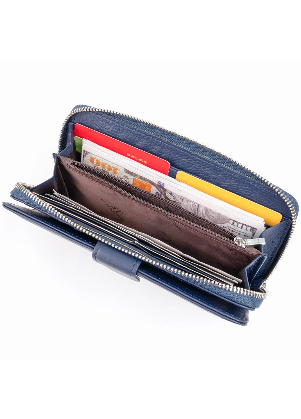 Жіночий шкіряний гаманець 19х9,5х2,5 см st leather (252131575)