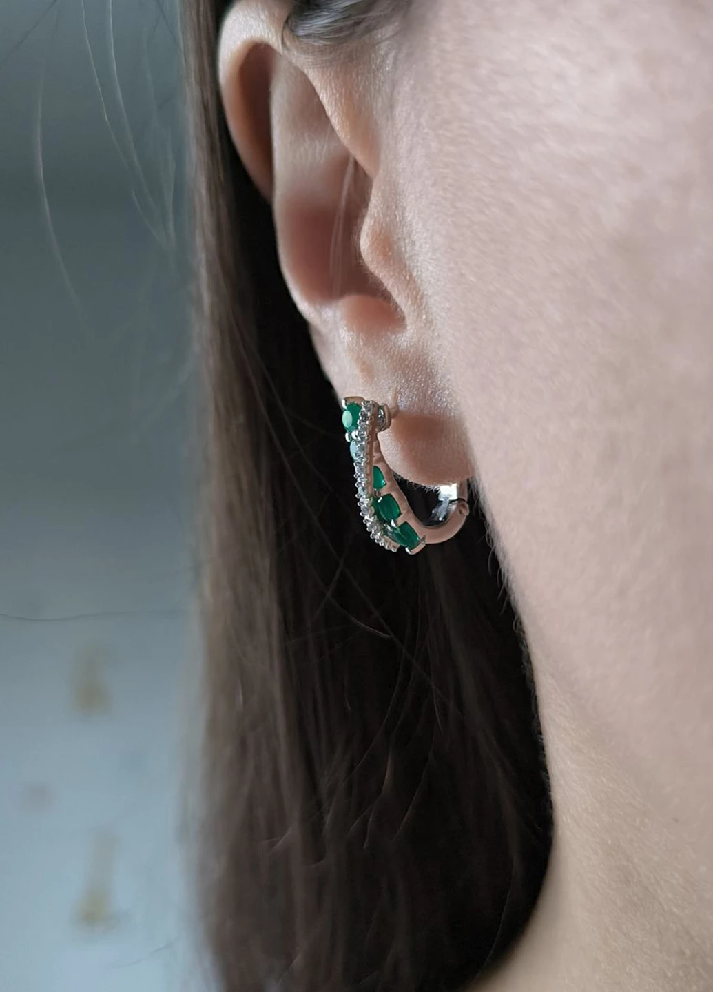 Серьги Silver Flame (354214503)