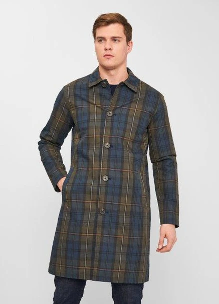 Тренч,кольоровий в клітку, JACK&JONES (254770104)