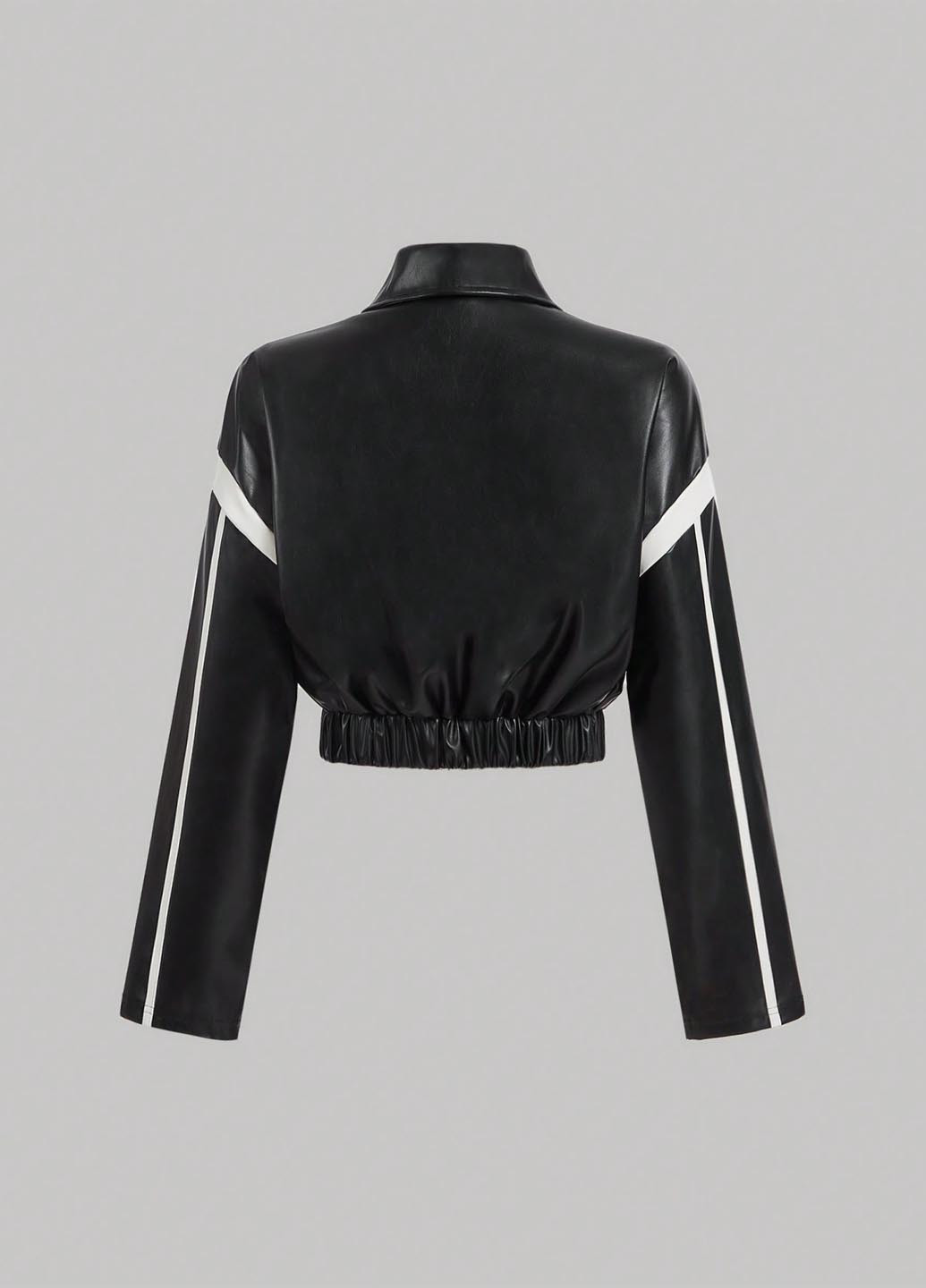 Чорна демісезонна куртка SHEIN