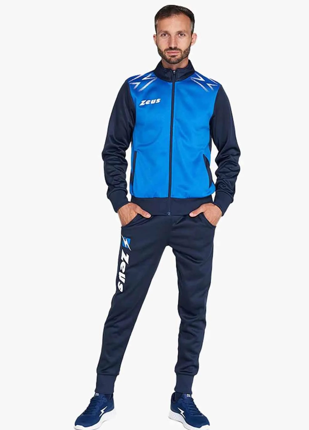 Костюм (олимпийка, брюки) Z01575 Zeus Tuta Easy Blue/Light Blue (367205652)