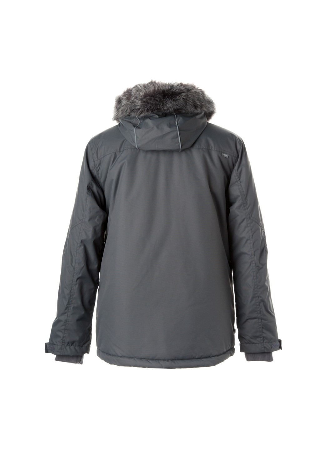 Серая зимняя куртка зимняя marten 2 Huppa