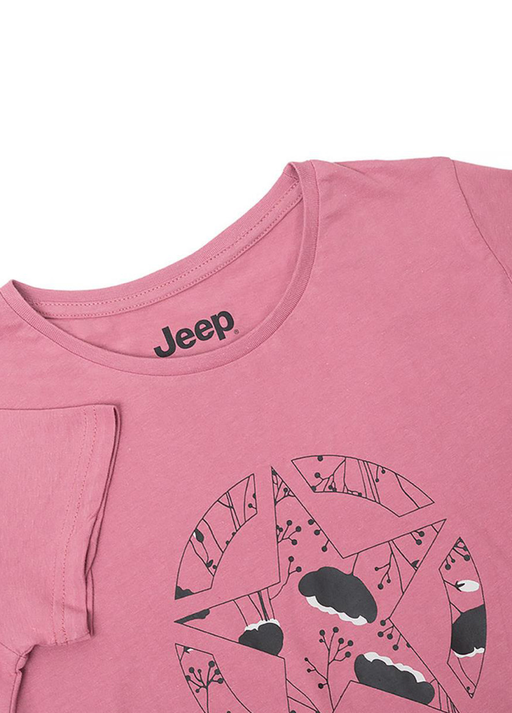 Футболка O102614-P490 Jeep T-SHIRT STAR Botanical Print J22W - (321505850)