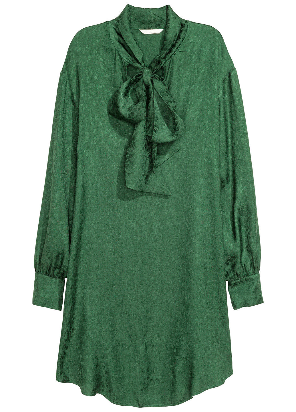 Зелена кежуал платье H&M однотонна