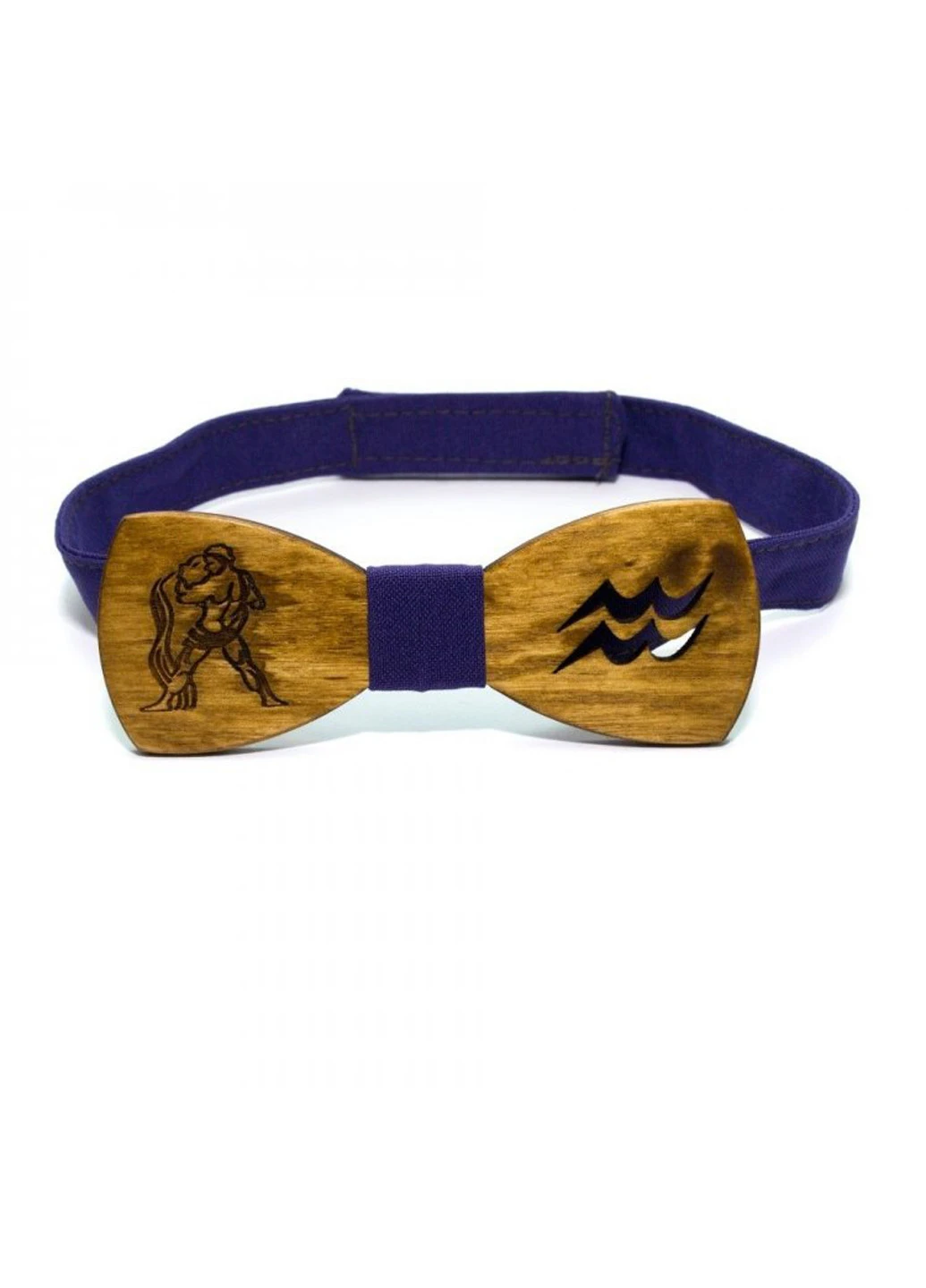Дерев'яна Краватка-Метелик 11,5х4,5 см GOFIN (193791880)