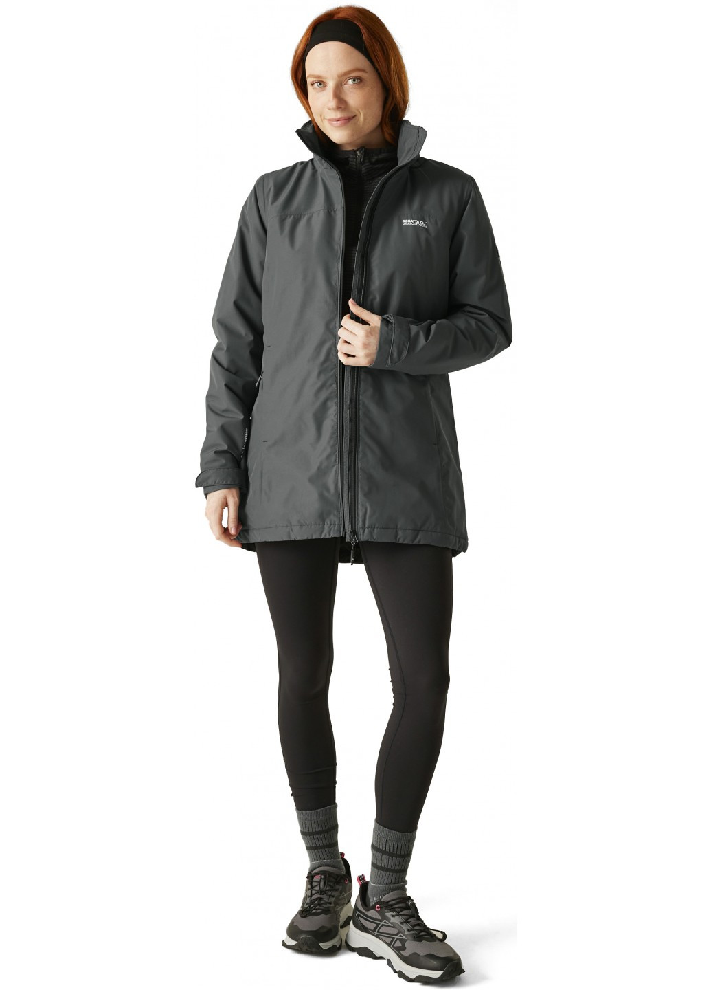Темно-серая демисезонная куртка Regatta Tamlin