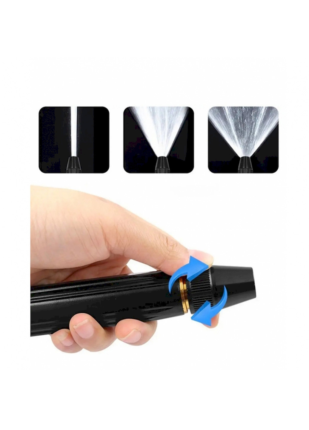 Насадка-розпилювач на шланг з регульованим тиском, 15х9х11 см Forus (342972186)