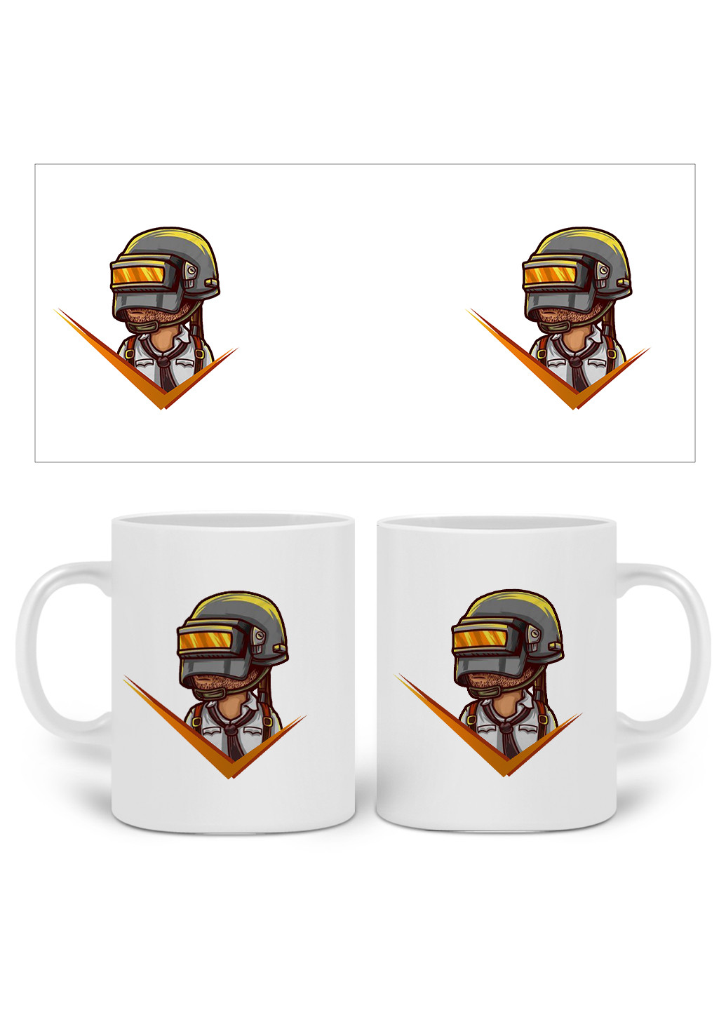 Кружка Пубг Пабг (Pubg) 330 мл горнятко керамічне (20259-1187) MobiPrint (219776266)