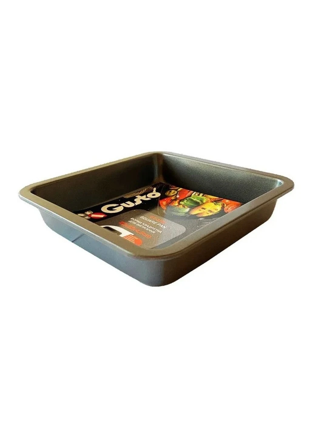 Форма для запікання квадратна GT-3122 22x22x4,8 см Gusto (253623395)