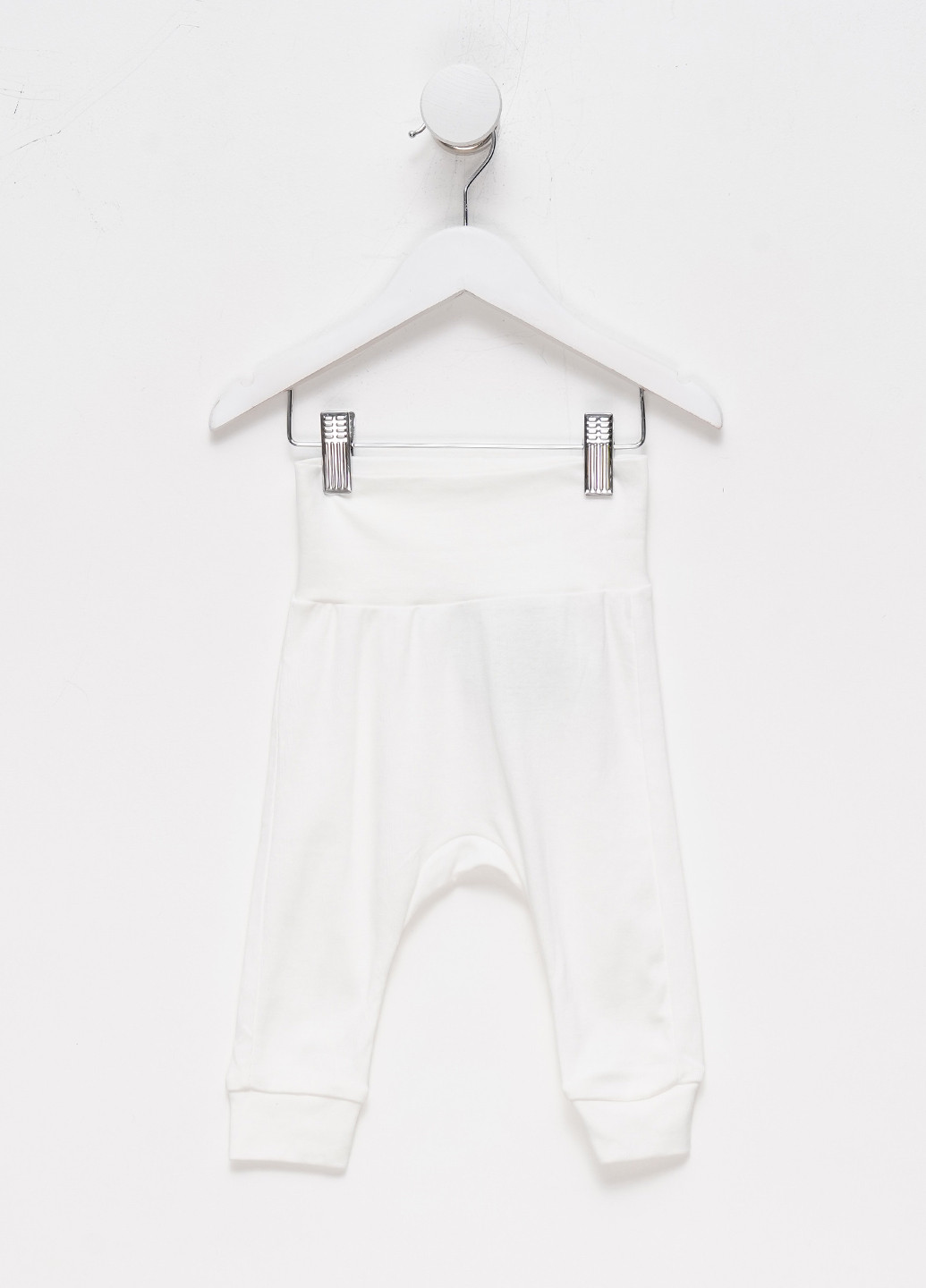 Белые повседневный демисезонные брюки H&M