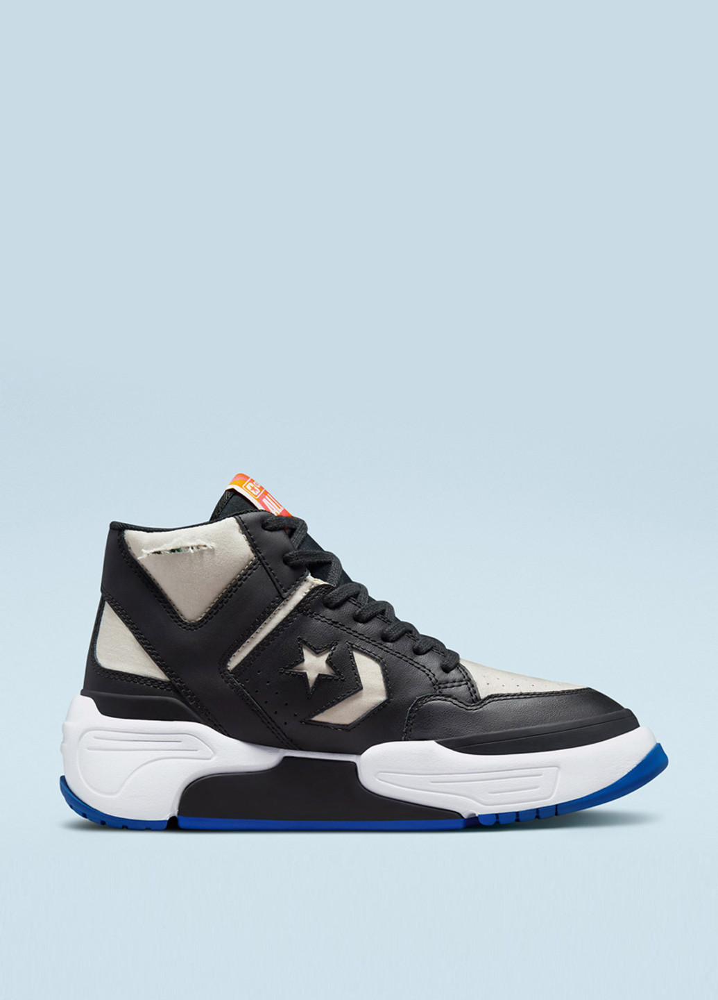 Чорно-білі кеди Converse WEAPON CX