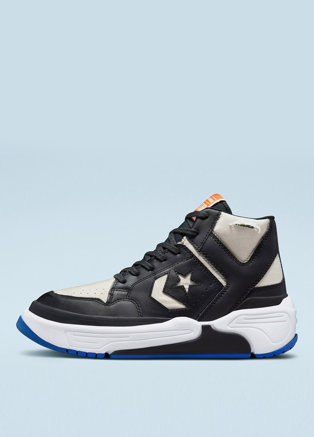 Чорно-білі кеди Converse WEAPON CX