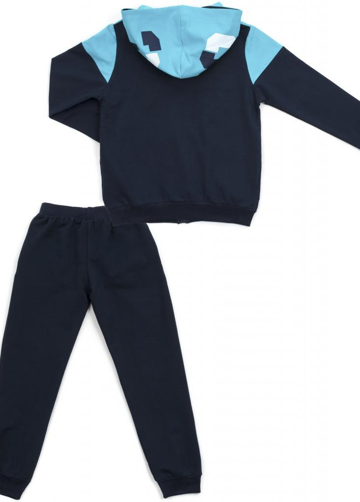 Бірюзовий демісезонний спортивний костюм "positive" (13001-152b-blue) Breeze