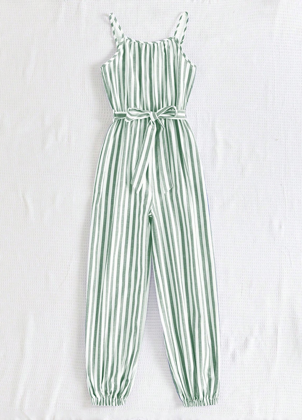 Комбінезон SHEIN комбінезон-брюки смужка комбінований кежуал поліестер