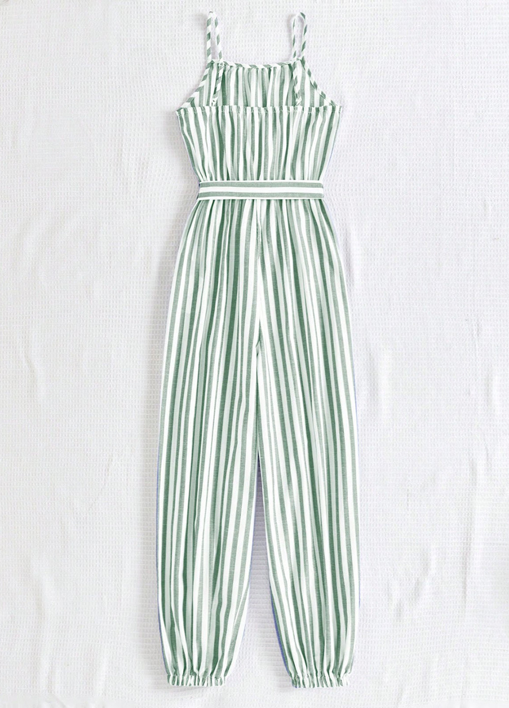 Комбінезон SHEIN комбінезон-брюки смужка комбінований кежуал поліестер