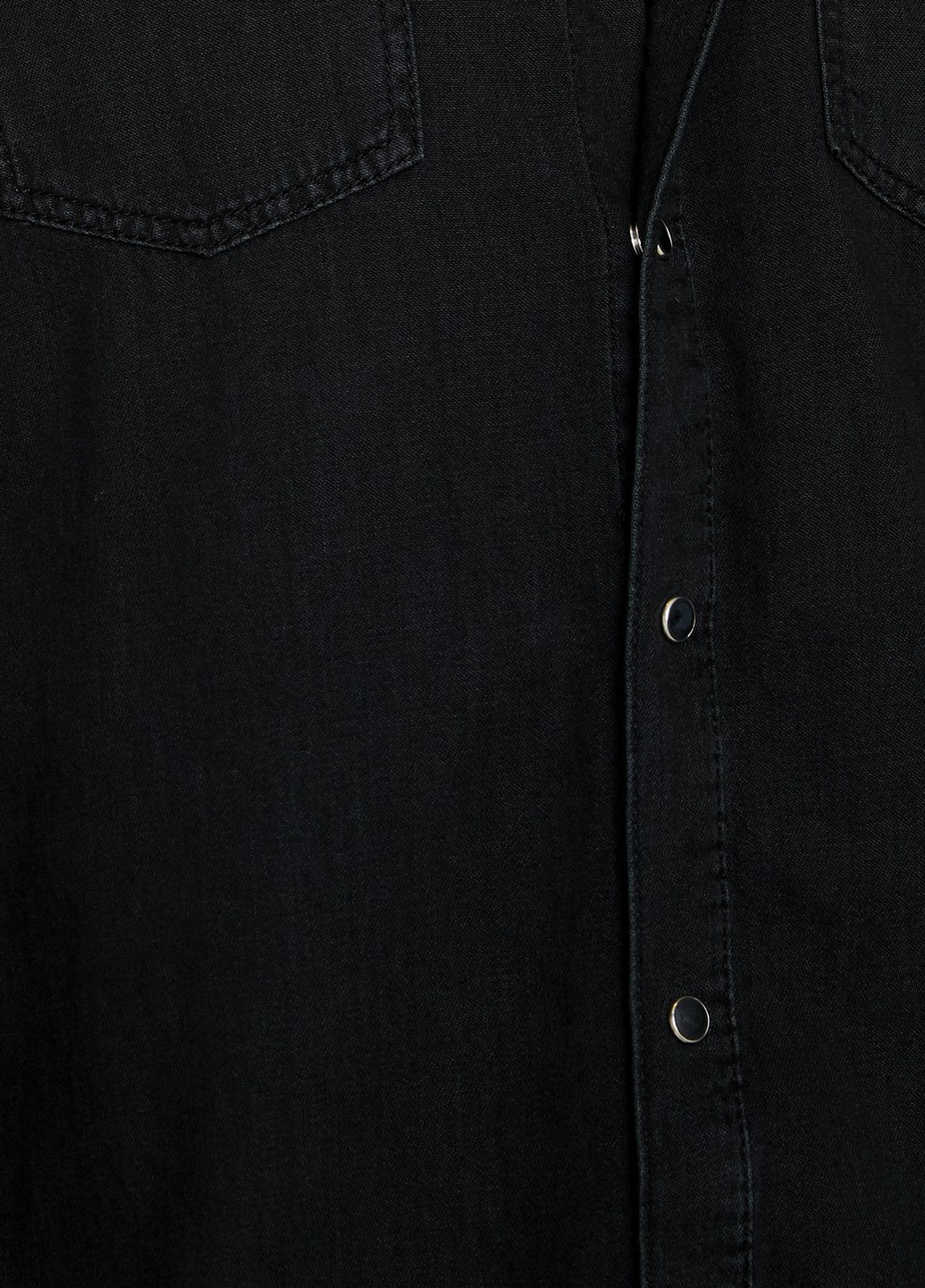 Черная джинсовая рубашка KOTON