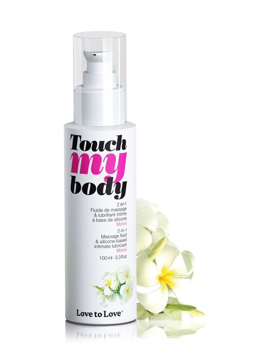Масажний гель і Лубрикант 2-в-1 TOUCH MY BODY Monoi (100 мл) Love To Love (252156232)