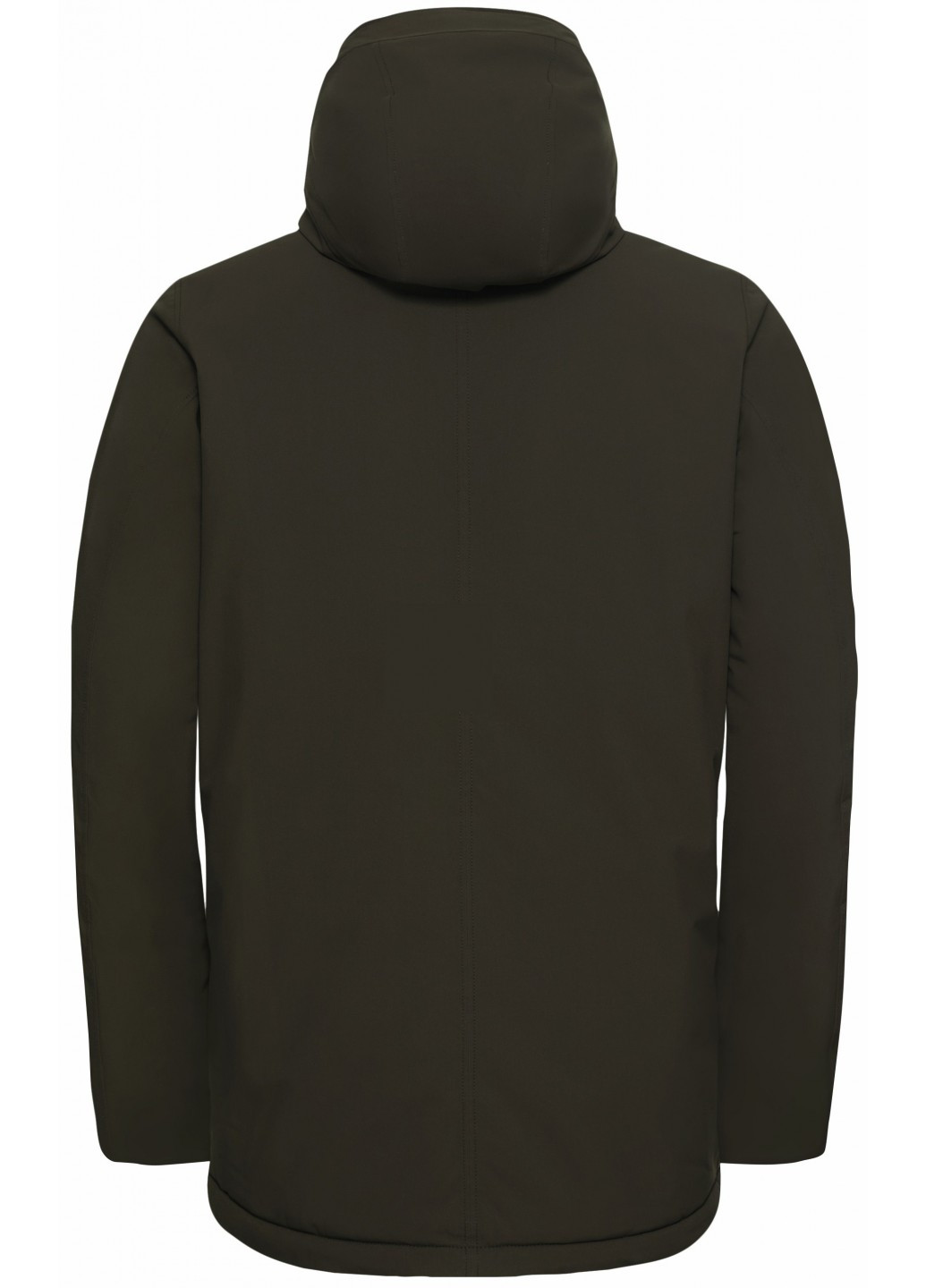 Оливковая (хаки) демисезонная куртка Jack Wolfskin COLD CAMP COAT M