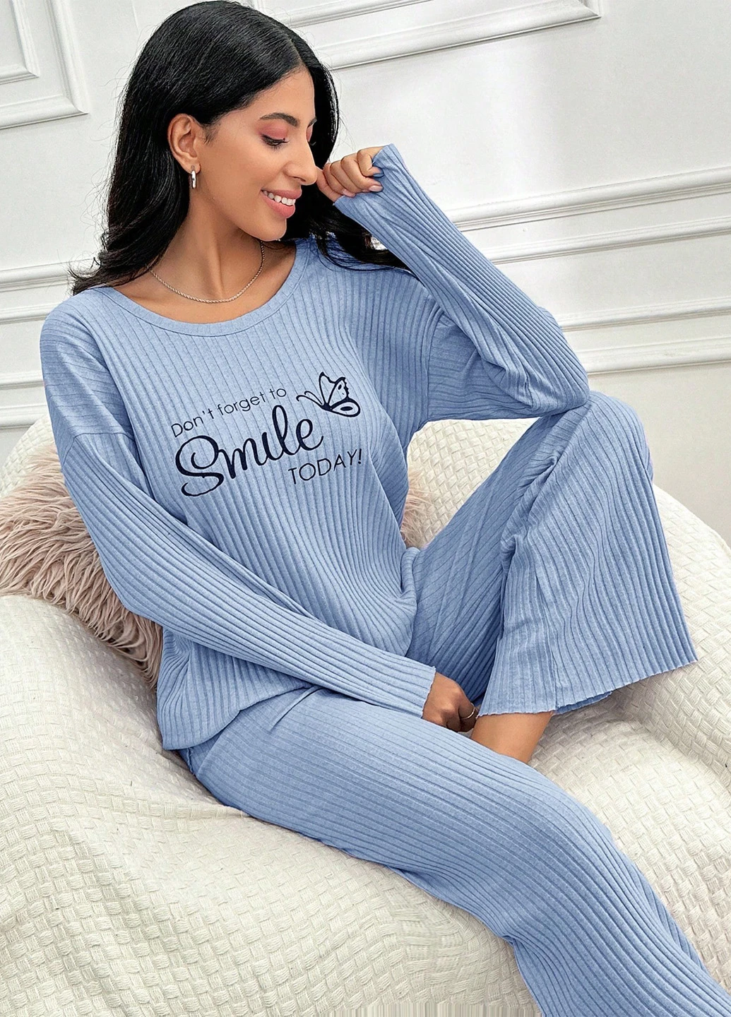 Костюм (лонгслив, брюки) SHEIN (314477338)
