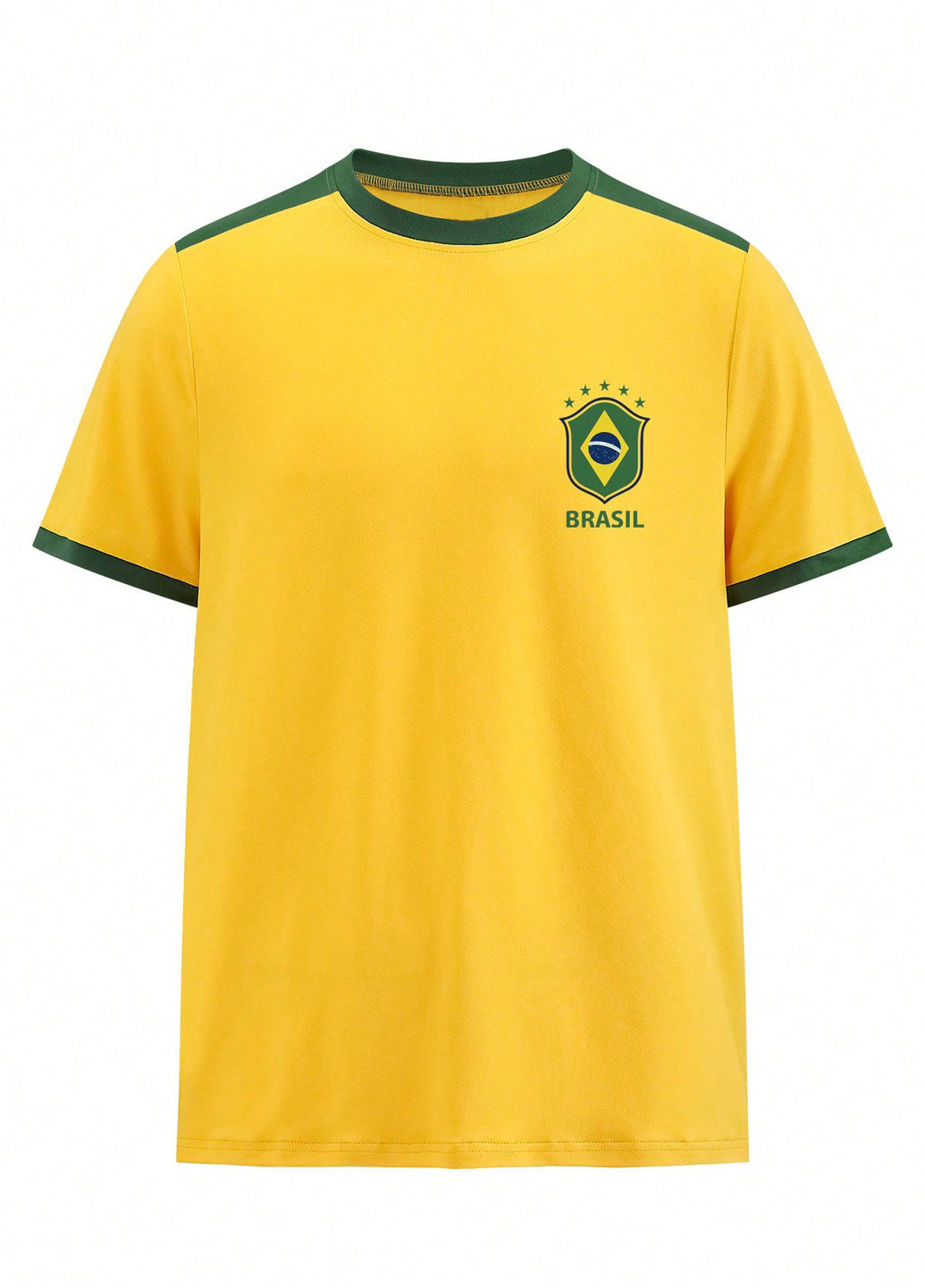 Жовта футболка SHEIN