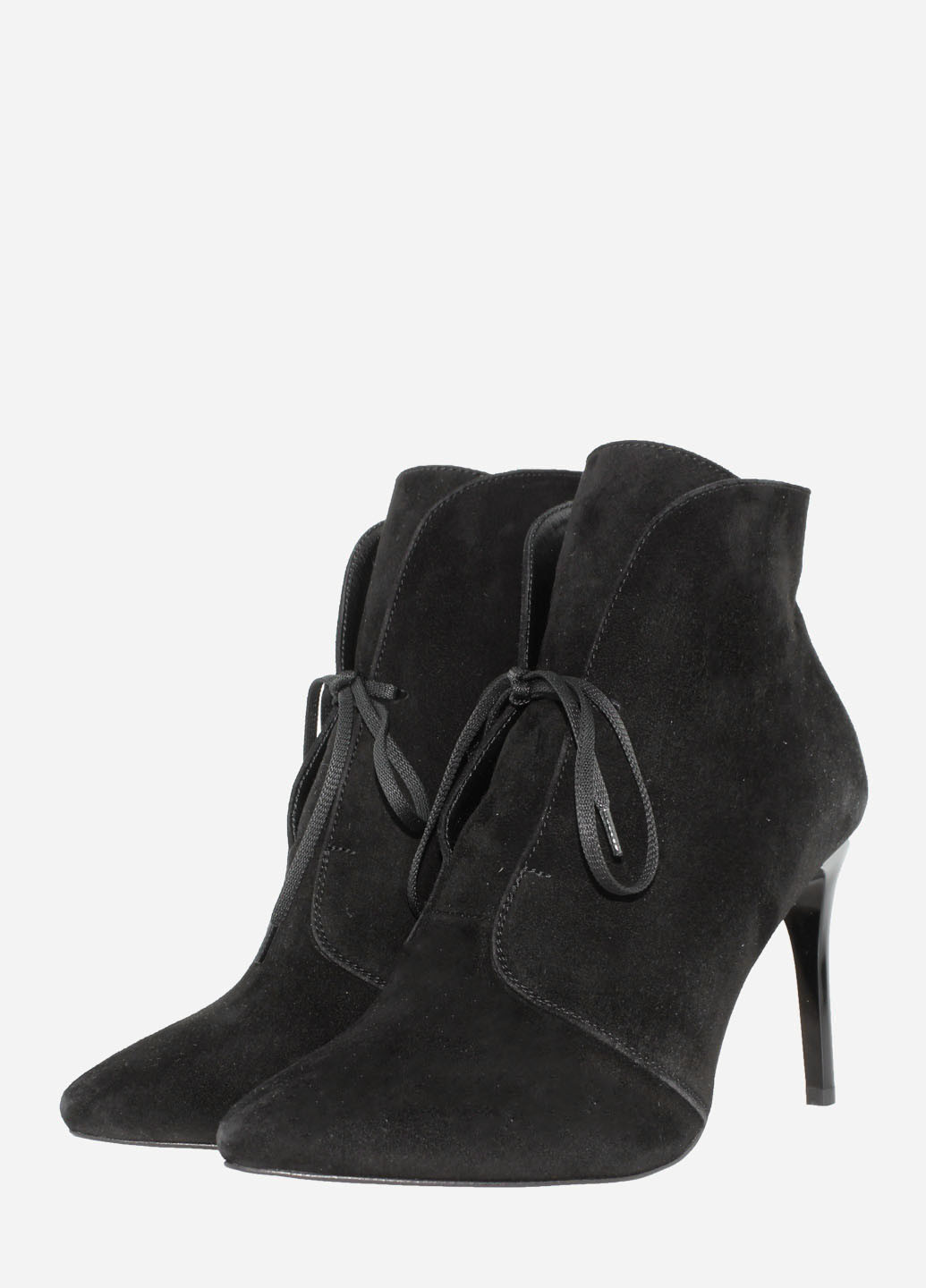 Осенние ботинки re3042-11 черный El passo из натуральной замши