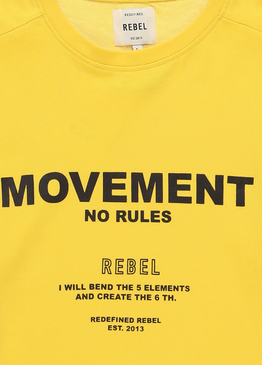 Желтая футболка Redefined Rebel