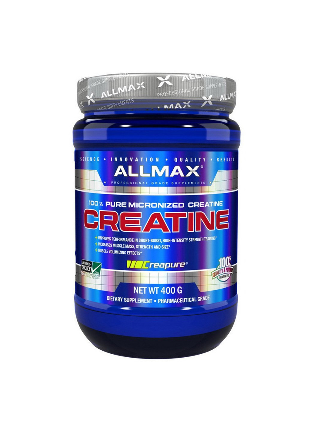 Креатин моногидрат Creatine (400 г) алмакс нутришн ALLMAX Nutrition (255279481)