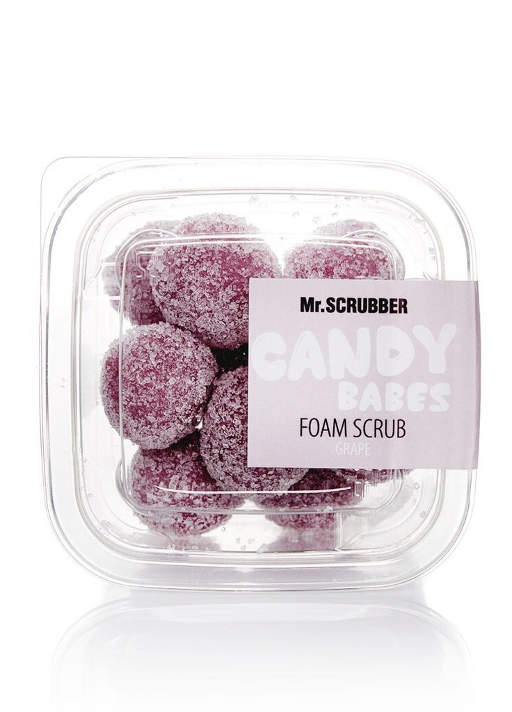 Пенный скраб для тела Candy Babes Grape, 110 г Mr. Scrubber (216193987)