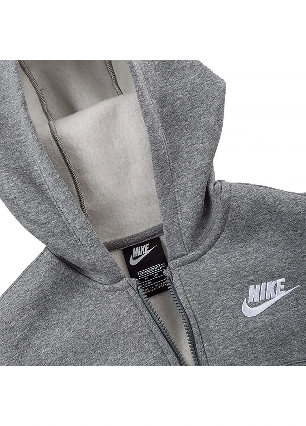 Кофта G NSW CLUB FLC FZ HOODIE LBR Nike (253946689)