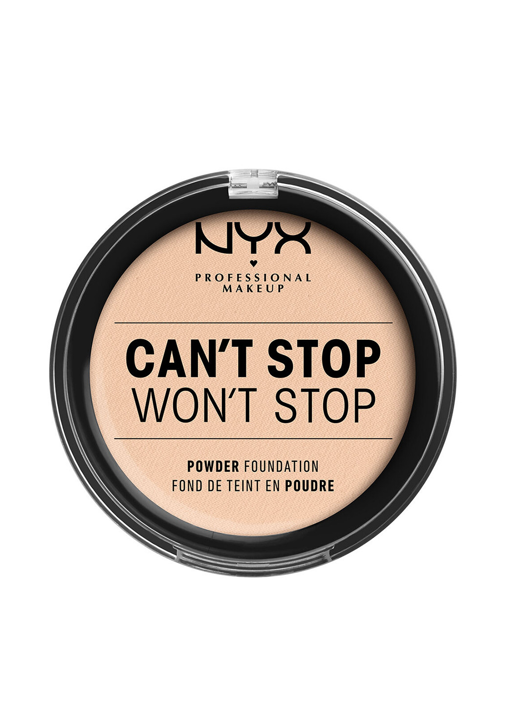 Крем-пудра для лица Can't Stop Won't Stop, 15 г NYX Professional Makeup (184346456)