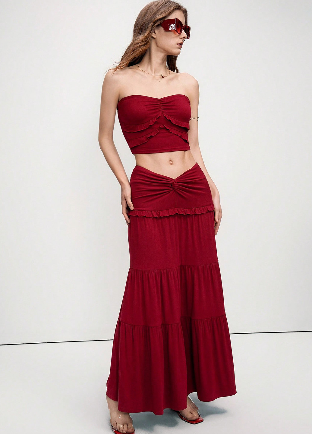 Костюм (топ, юбка) SHEIN (365782148)