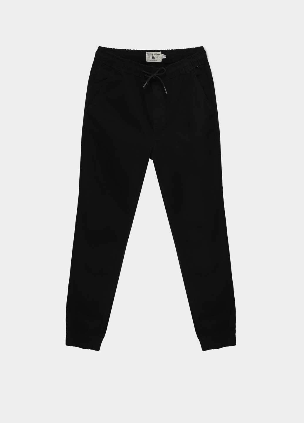 Черные кэжуал демисезонные брюки джоггеры OVS