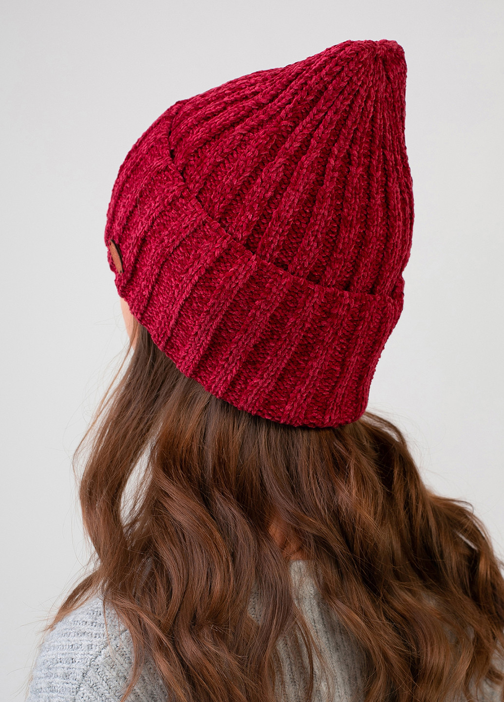Високоякісна, м'яка, тепла зимова жіноча шапка без підкладки 330066 Merlini (242216410)