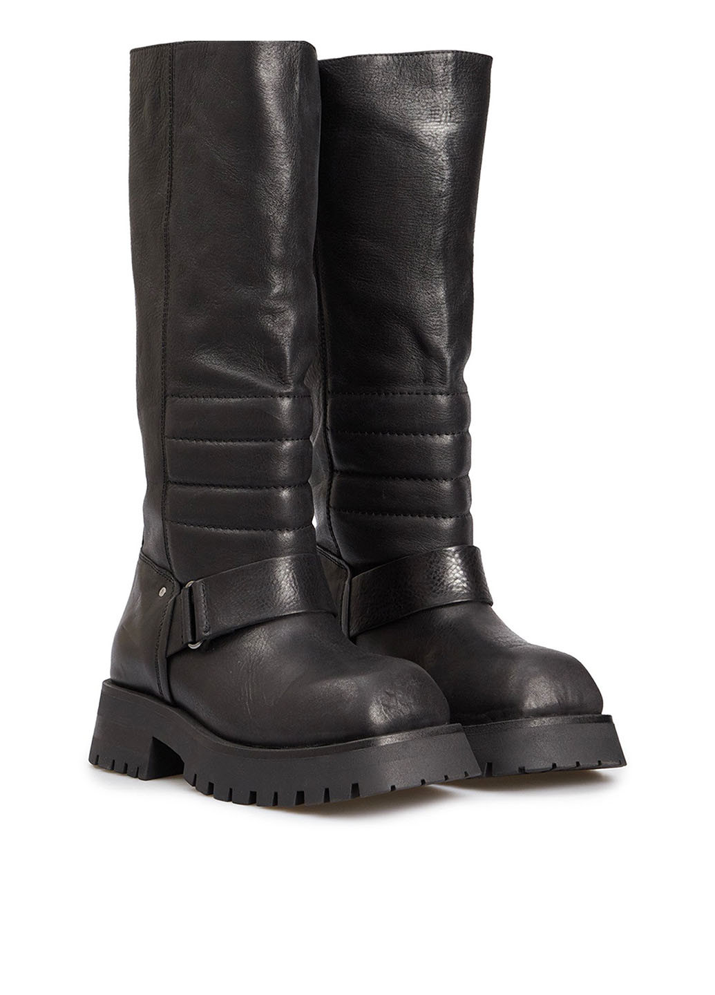 Зимние сапоги чопперы Bronx с пряжкой