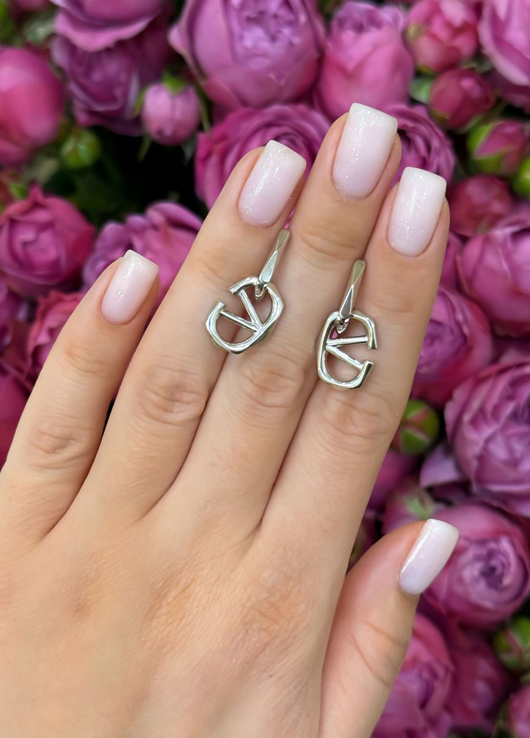 Серьги Silver Flame (317284635)