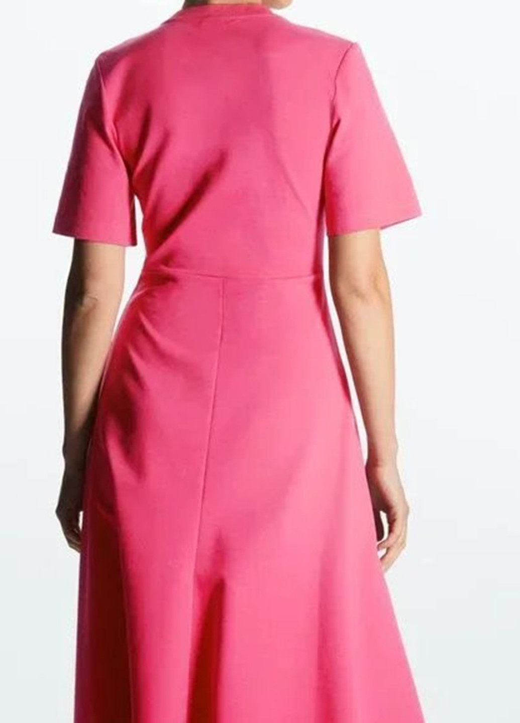 Рожева кежуал сукня кльош Cos однотонна